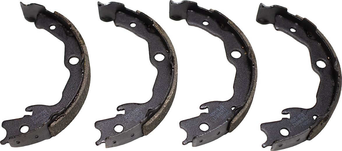 Колодки тормозные задние барабанные (Low Metallic) (Cworks). Артикул C14CR0003