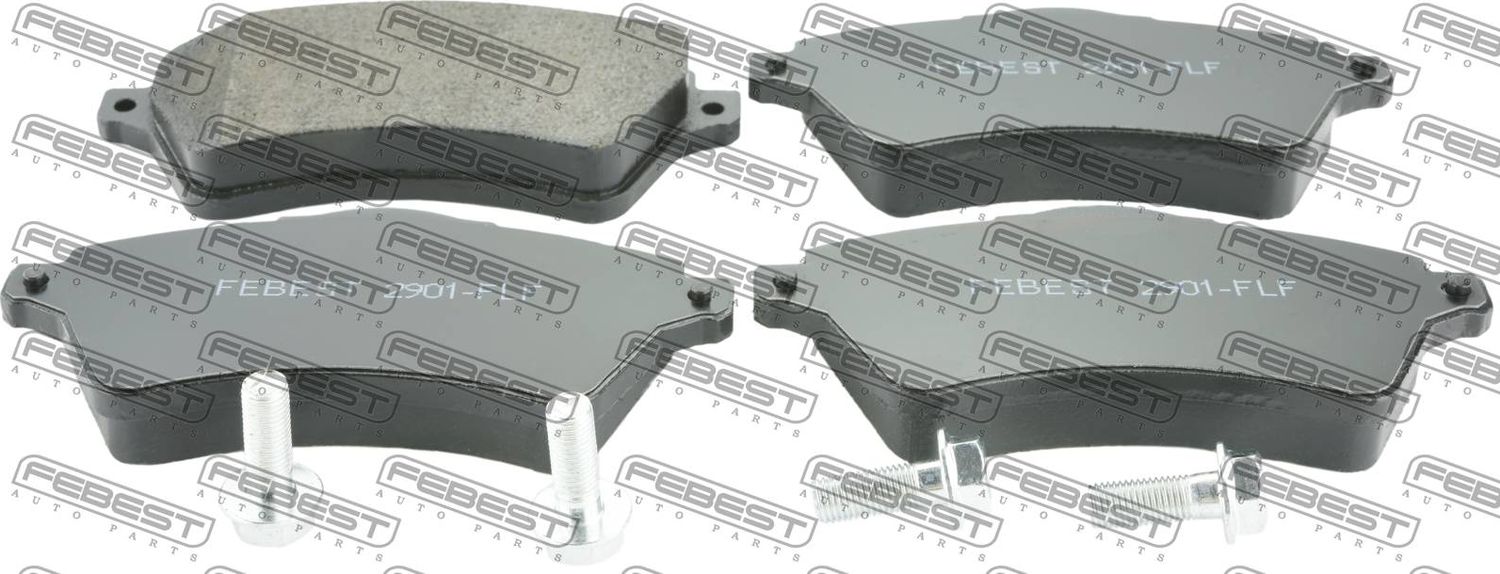 Тормозные колодки Febest. Артикул 2901-FLF