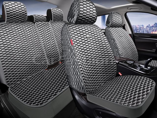 Накидки универсальные Atlas Plus для авто, цвет Серый/Серый/Серый. Артикул 27345