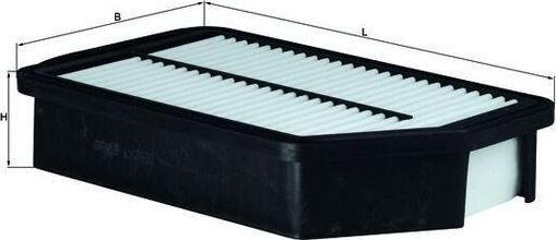 Воздушный фильтр Mahle. Артикул LX 2869