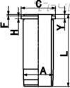 Поршень Kolbenschmidt. Артикул 41724600