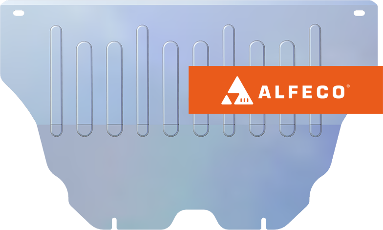 Защита алюминиевая Alfeco для картера Audi A5 2007-2011. Артикул ALF.30.01al