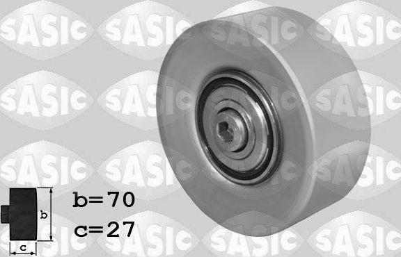 Направляющий (ведущий) ролик приводного поликлинового ремня Sasic. Артикул 1626207
