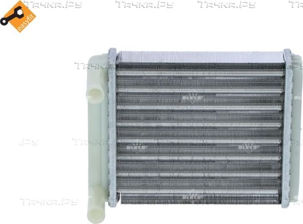 Радиатор отопителя (печки) NRF задний для Mercedes-Benz Sprinter 901, 902 1995-2006. Артикул 54306