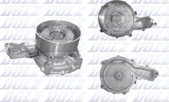 Помпа (водяной насос) Dolz для Renault Premium II 2005-2013. Артикул R618