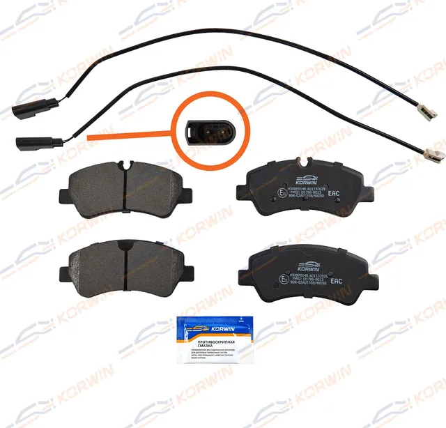 Колодки тормозные зад. Ford Tourneo Custom 12-/Transit 13 (Korwin). Артикул KWBP0148