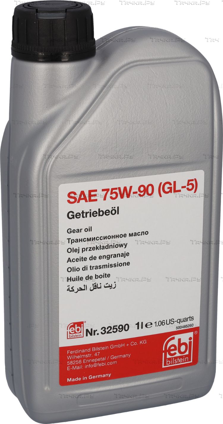 Масло для МКПП (трансмиссионное) Febi Bilstein желтое (1 л) для Mitsubishi Lancer VII 1995-2003. Артикул 32590