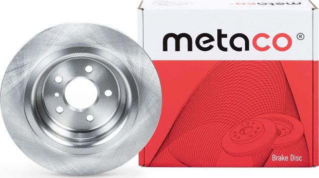 Диск тормозной задний (Metaco). Артикул 3060236