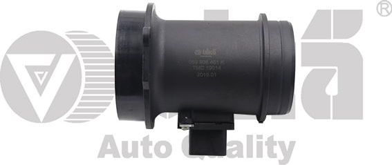 Датчик массового расхода воздуха (ДМРВ) Vika для Volkswagen Touareg I 2004-2010. Артикул 99061802801