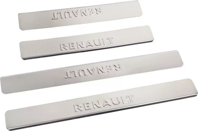 Накладки Ладья на внутренние пороги (штамп) для Renault Logan I 2005-2012. Артикул 014.13.011