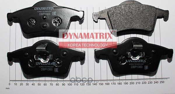 комплект колодок для дисковых тормозов (Dynamatrix-Korea). Артикул DBP1383