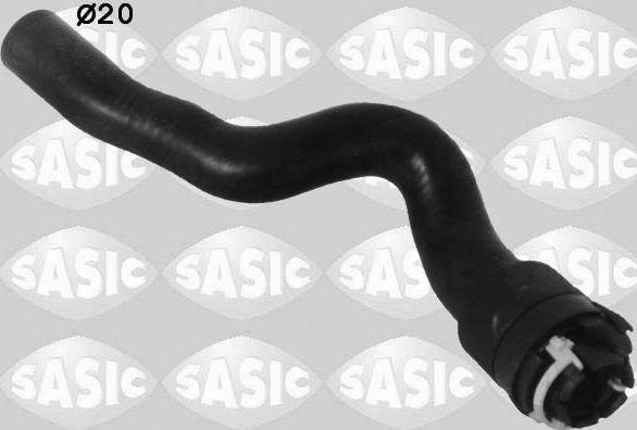Патрубок радиатора (системы охлаждения) Sasic. Артикул 3406123