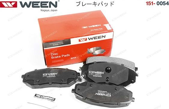 Тормозные колодки WEEN. Артикул 151-0054