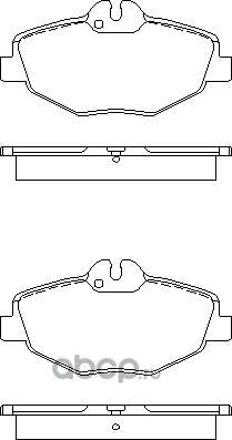 Тормозные колодки Mercedes-Benz. Артикул A0044208720