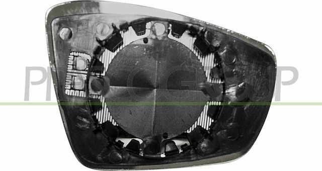 Зеркальное стекло бокового зеркала Prasco. Артикул VG0237514