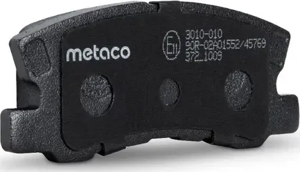 Колодки тормозные MITSUBISHI OUTLANDER 07- задн. (Metaco). Артикул 3010010