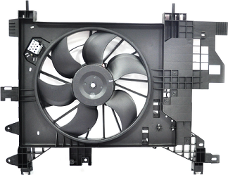 Вентилятор радиатора двигателя ASAM для Dacia Duster I 2010-2018. Артикул 32101