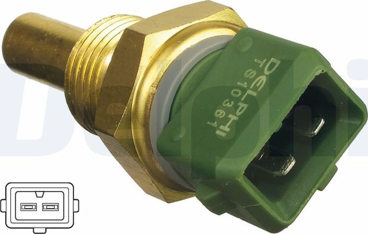 Датчик температуры охлаждающей жидкости Delphi. Артикул TS10361