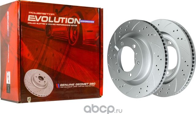 ДИСК ТОРМОЗНОЙ ПЕРЕДНИЙ Lexus GX/ Toyota Prado 150 **Склад Масла (Powerstop). Артикул JBR1395