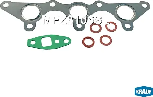Комплект прокладок турбокомпрессора Krauf. Артикул MFZ8106SL