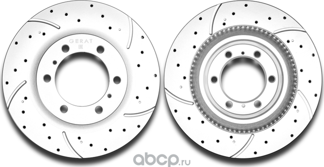 Тормозной диск Gerat DSK-F023P (передний) Platinum Gerat. Артикул DSKF023P