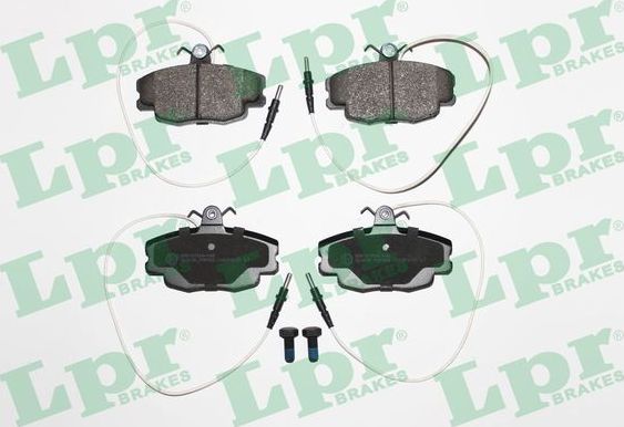 Тормозные колодки LPR передние для Citroen ZX 1991-1998. Артикул 05P422