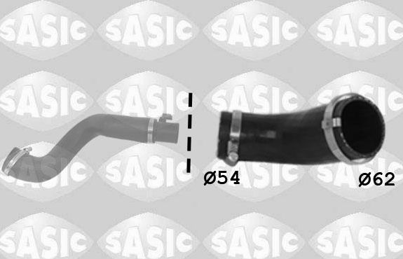 Патрубок интеркулера Sasic. Артикул 3336220