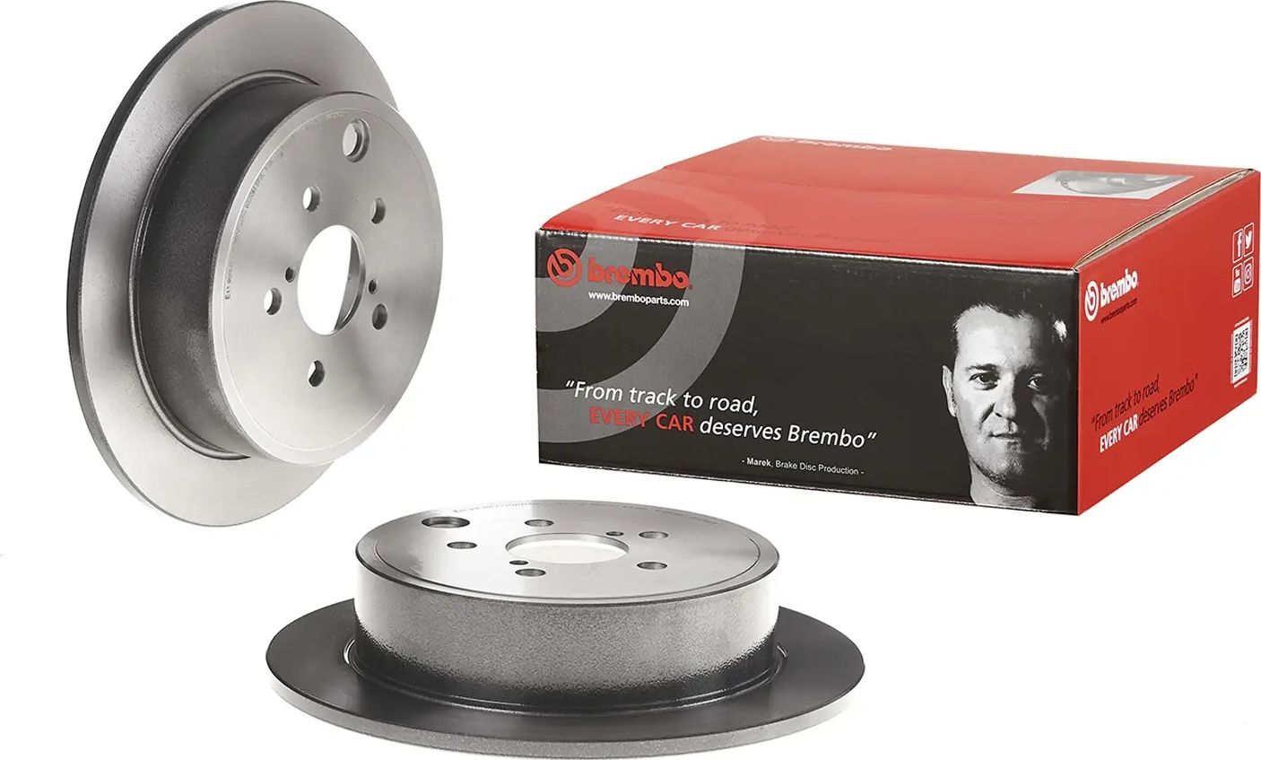 Тормозной диск Brembo PRIME LINE - UV Coated. Артикул 08.C252.11