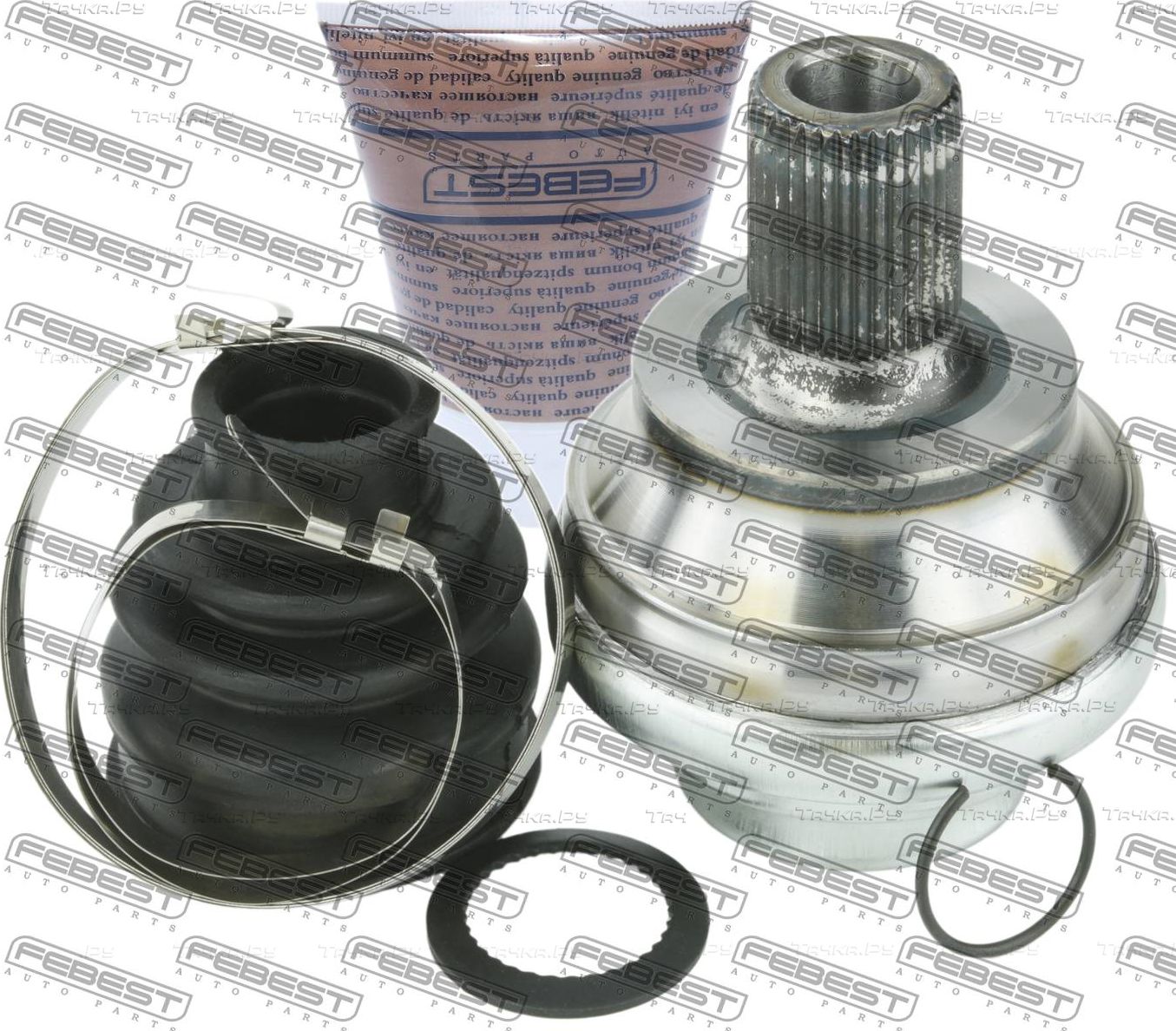 Шрус наружный (граната) Febest задний для Volkswagen Golf V 2004-2009. Артикул 2310-CCR