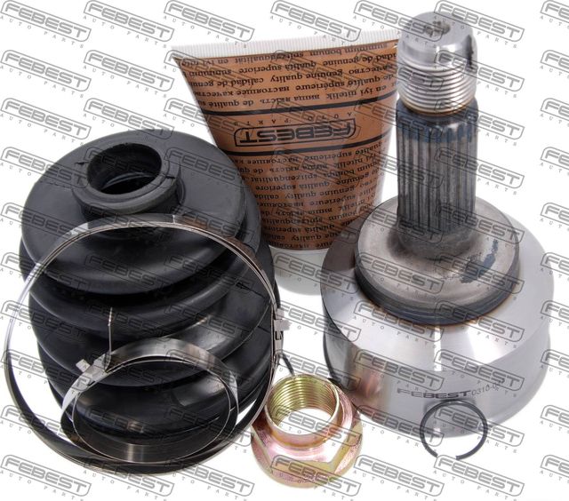 Шрус наружный (граната) Febest передний для Honda Jazz I 2002-2008. Артикул 0310-047