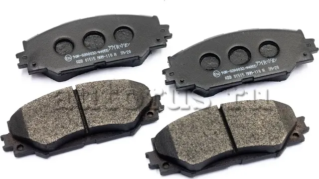 Колодки тормозные TOYOTA Auris (06-12) (Япония),Corolla (07-13) передние (4шт.) (Allied Nippon). Артикул ADB01515