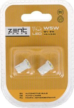 Лампа накаливания, стояночные огни / габаритные фонари Zentparts. Артикул Z09001