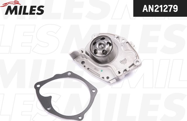 Помпа (водяной насос) Miles для Renault Laguna II 2004-2007. Артикул AN21279