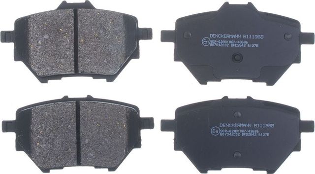 Тормозные колодки Denckermann задние для Citroen Grand C4 SpaceTourer 2018-2026. Артикул B111368