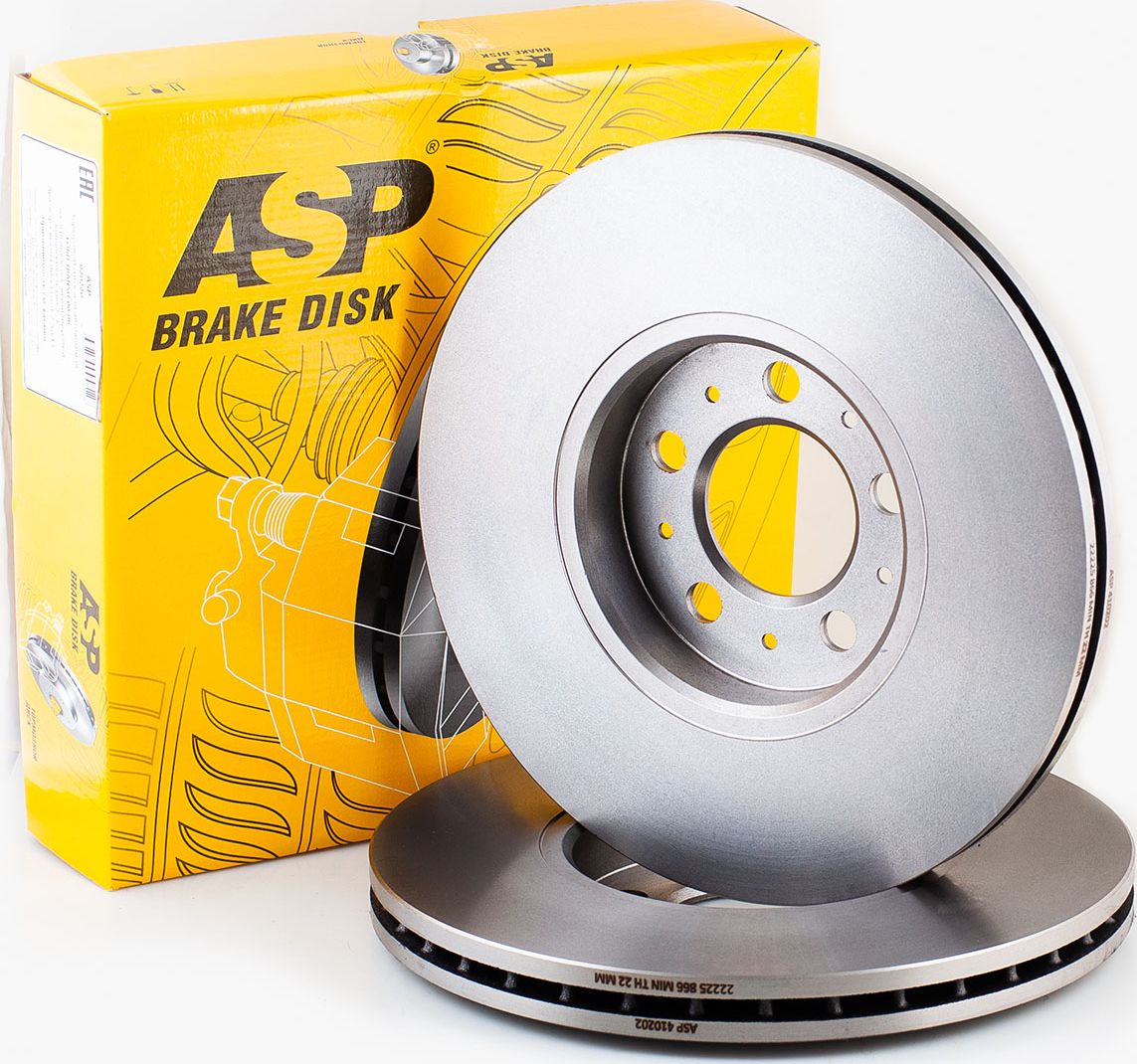 Диск тормозной Audi A3 VW Bora/Golf / POLO SEDAN/SKODA FABIA/OCTAVIA (d=288mm)-( (ASP). Артикул 410202