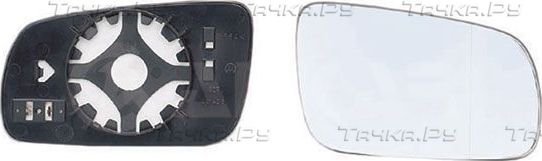 Зеркальное стекло бокового зеркала Alkar правое для SEAT Alhambra I 2000-2003. Артикул 6432157