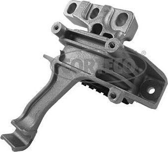 Подушка (опора) двигателя Corteco правая для Volkswagen Passat B8 2014-2026. Артикул 49377255