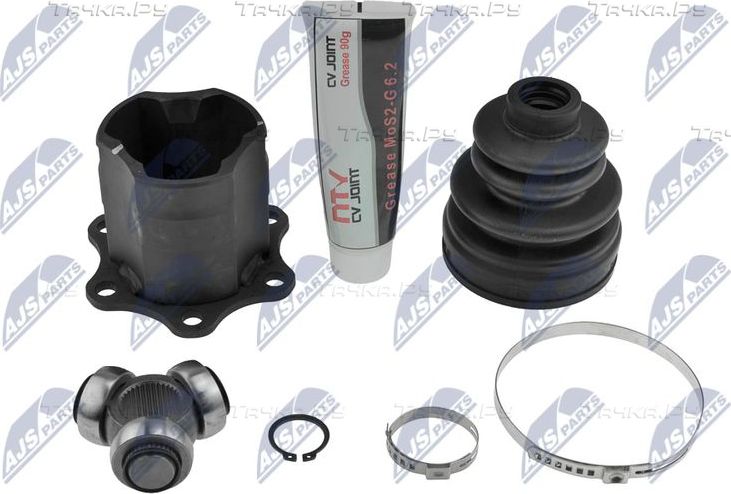 Шрус внутренний (граната) NTY передний для Volkswagen Scirocco III 2008-2009. Артикул NPW-VW-018