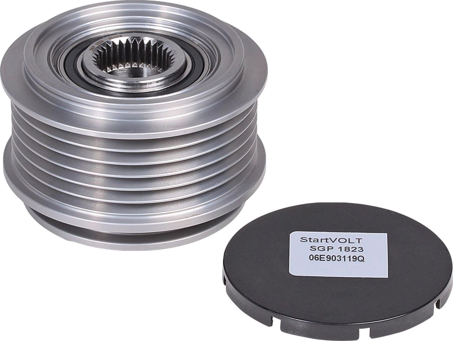 Муфта генератора обгонная StartVOLT для Audi A4 IV (B8) 2007-2015. Артикул SGP 1823