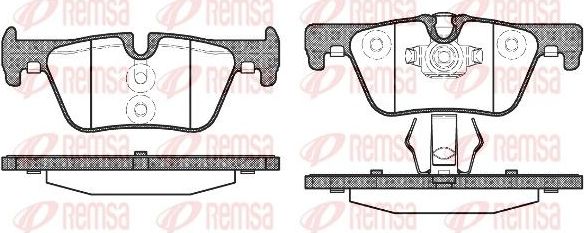 Тормозные колодки Remsa. Артикул 1476.00