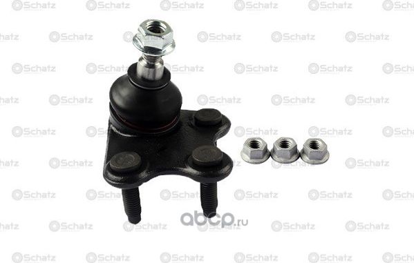 Шаровая опора SCHATZ (комплект) (передняя левая нижняя) AUDI A1, Mii, FABIA, PRA Schatz. Артикул S12844L
