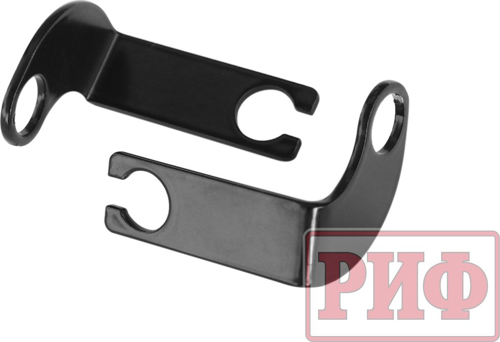 Кронштейны РИФ для переноса крепления тормозных шлангов для УАЗ Патриот с механической раздаткой 2014-2026 лифт 50 мм. Артикул RIF000-99021