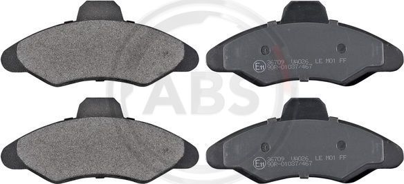 Тормозные колодки ABS. Артикул 36709