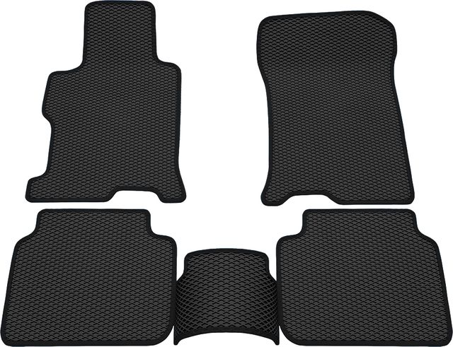 Коврики Rezkon EVA для салона Honda Accord IX 2012-2015 Черный кант. Артикул 9019005201