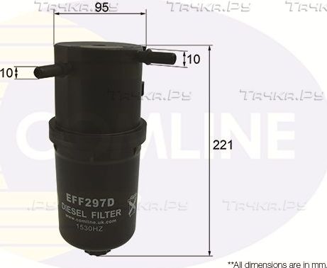 Топливный фильтр Comline. Артикул EFF297D