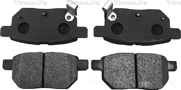Тормозные колодки CTR задние для Toyota Yaris II 2005-2011. Артикул GK1066