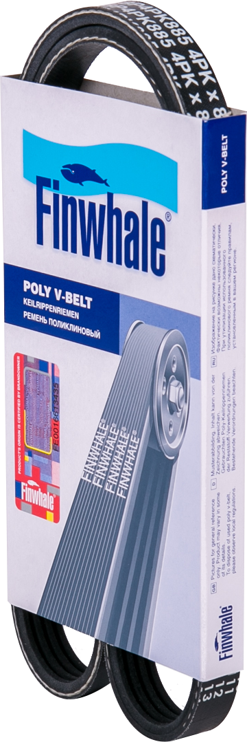 Приводной ремень поликлиновой Finwhale. Артикул BP4PK885