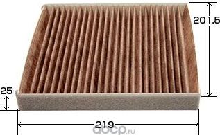 Фильтр салонный угольный (VIC). Артикул AC402EX