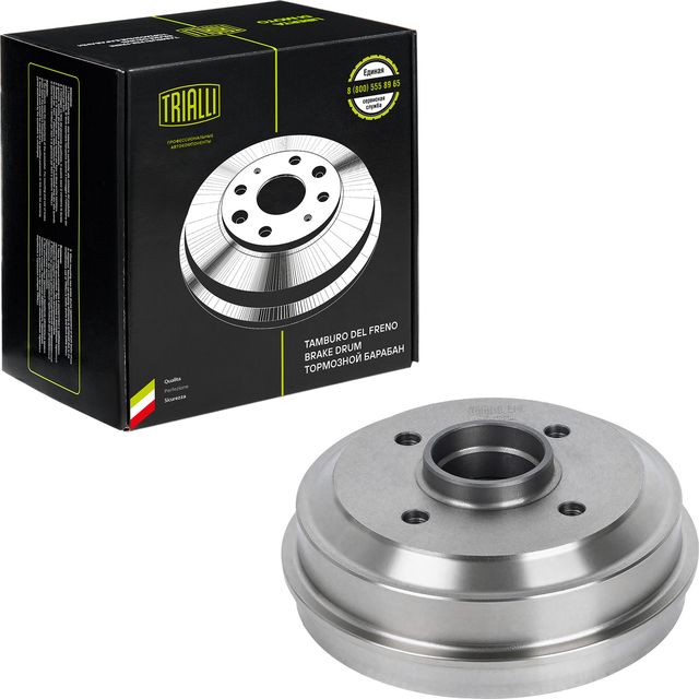 Тормозной барабан Trialli задний для Citroen Saxo 1996-2004. Артикул TF 226791