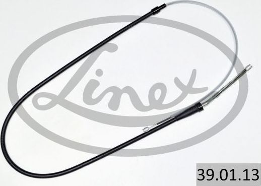 Трос ручника (тросик ручного тормоза) Linex. Артикул 39.01.13